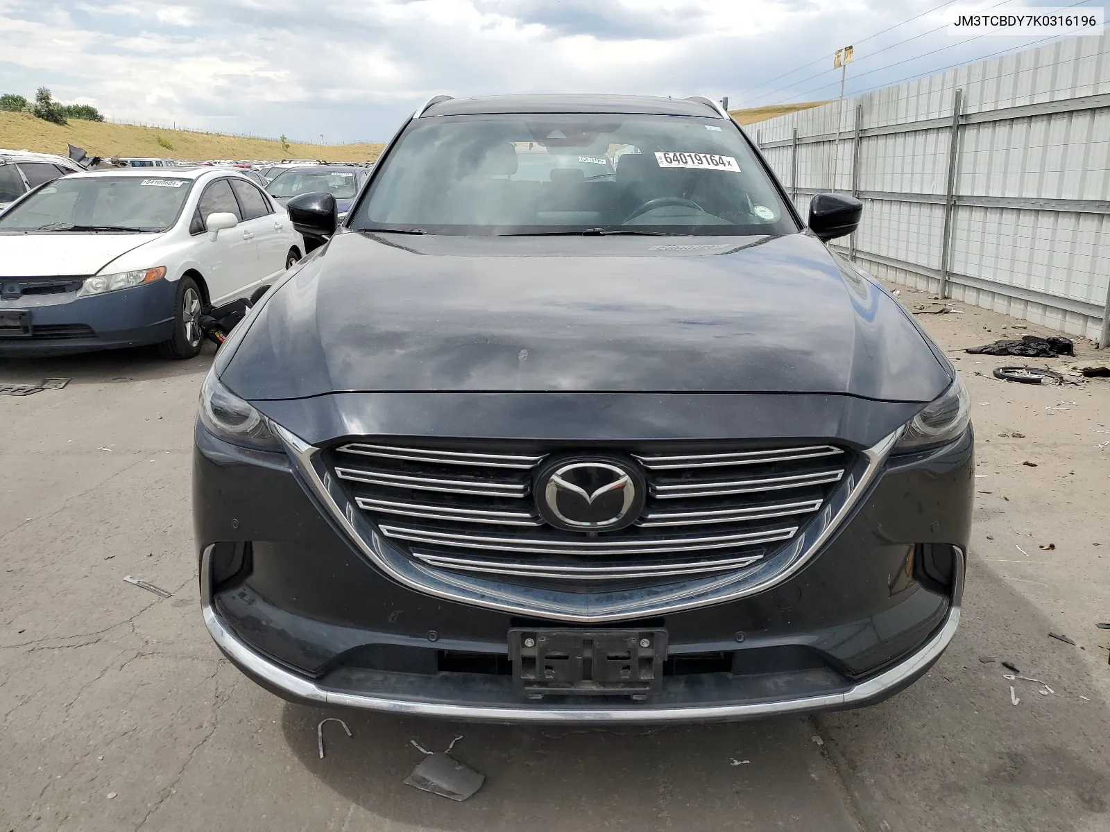 JM3TCBDY7K0316196 2019 Mazda Cx-9 Grand Touring