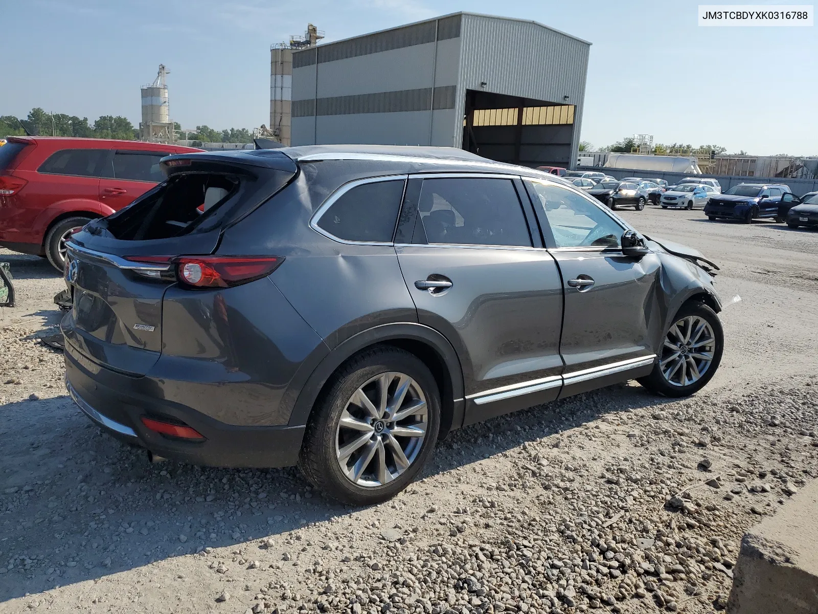 2019 Mazda Cx-9 Grand Touring VIN: JM3TCBDYXK0316788 Lot: 65823464