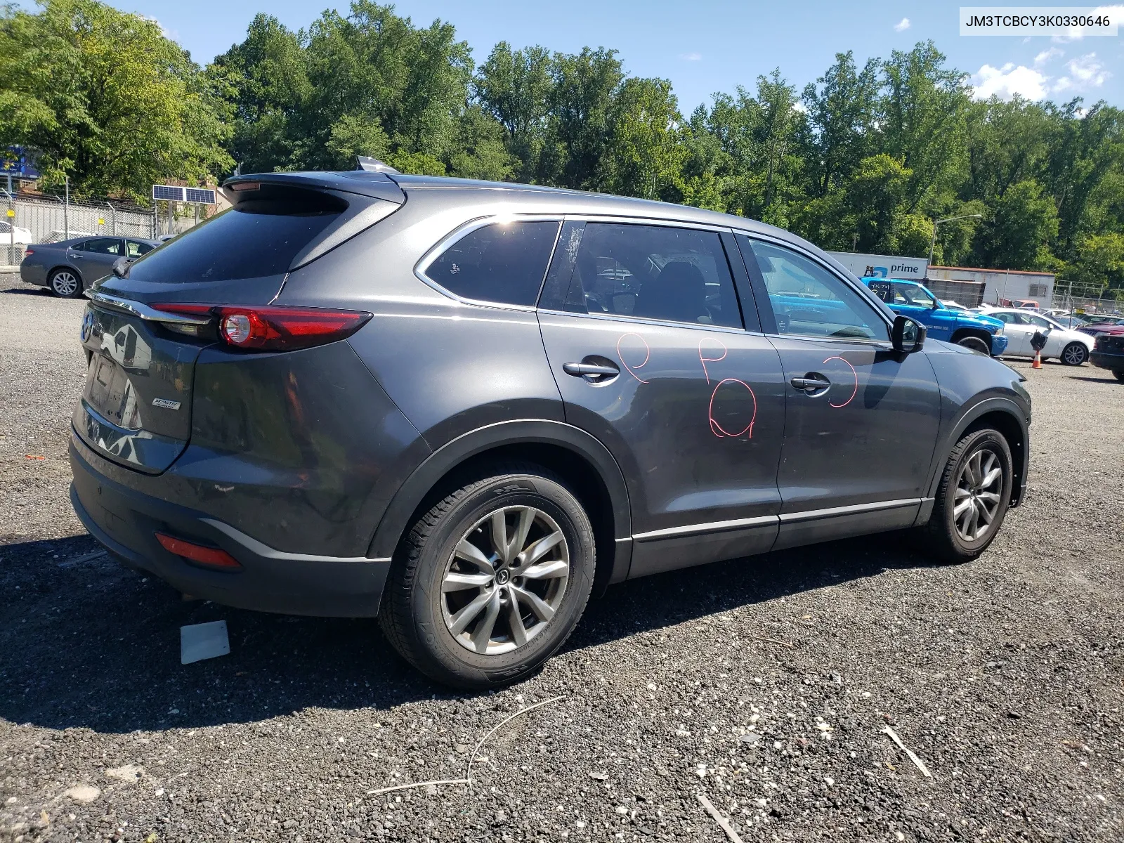 2019 Mazda Cx-9 Touring VIN: JM3TCBCY3K0330646 Lot: 67058604