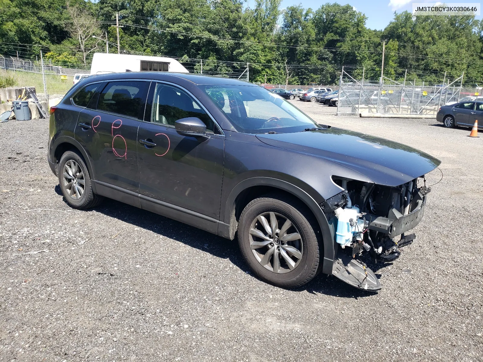 JM3TCBCY3K0330646 2019 Mazda Cx-9 Touring