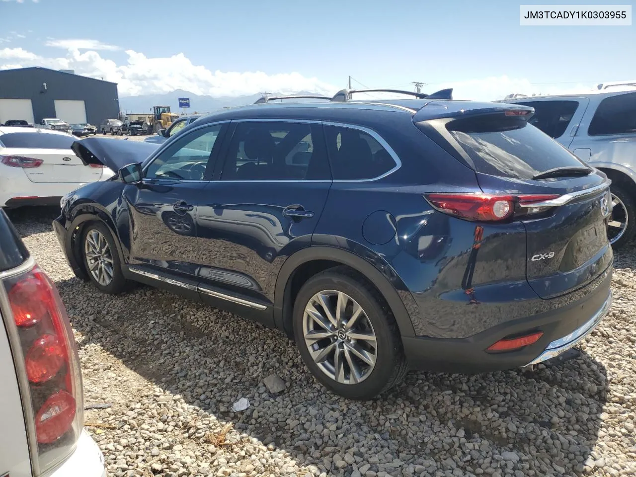 2019 Mazda Cx-9 Grand Touring VIN: JM3TCADY1K0303955 Lot: 67581434