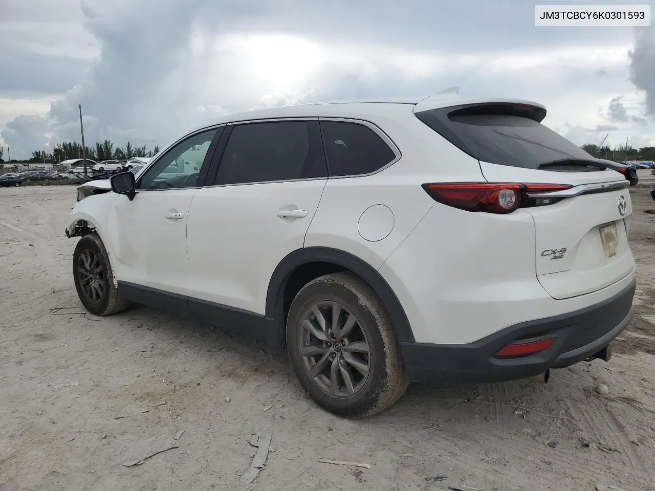 JM3TCBCY6K0301593 2019 Mazda Cx-9 Touring