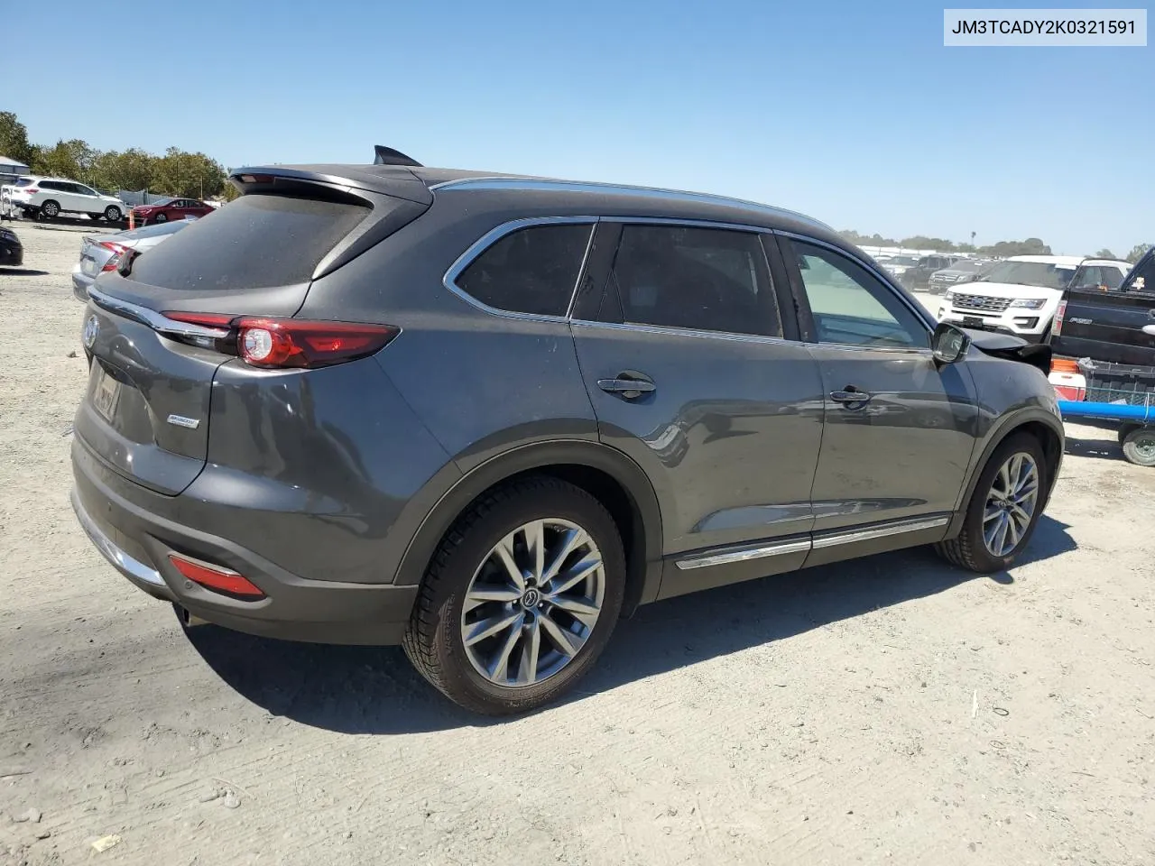 2019 Mazda Cx-9 Grand Touring VIN: JM3TCADY2K0321591 Lot: 70645024