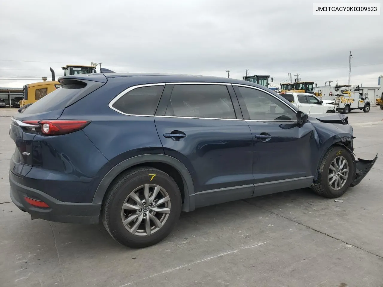 JM3TCACY0K0309523 2019 Mazda Cx-9 Touring