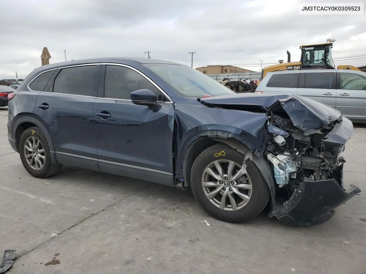 2019 Mazda Cx-9 Touring VIN: JM3TCACY0K0309523 Lot: 71092924