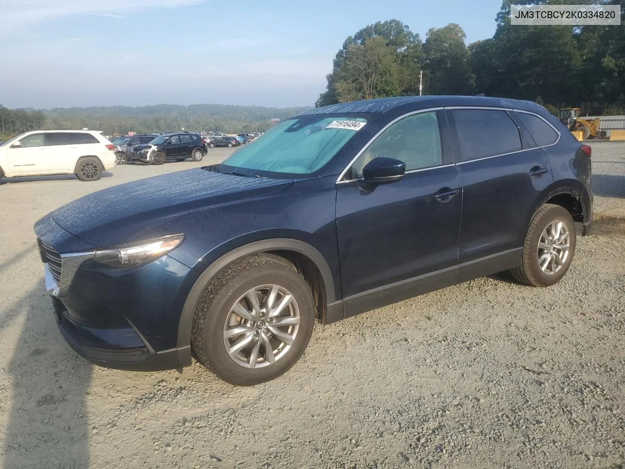 JM3TCBCY2K0334820 2019 Mazda Cx-9 Touring