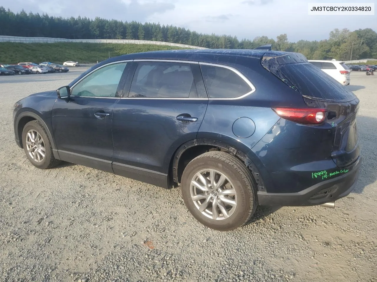 JM3TCBCY2K0334820 2019 Mazda Cx-9 Touring