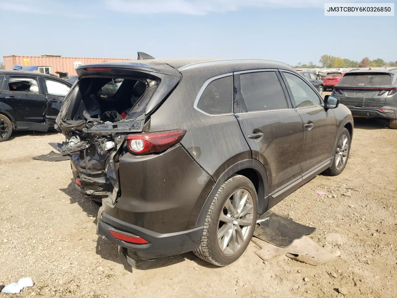 2019 Mazda Cx-9 Grand Touring VIN: JM3TCBDY6K0326850 Lot: 71965394