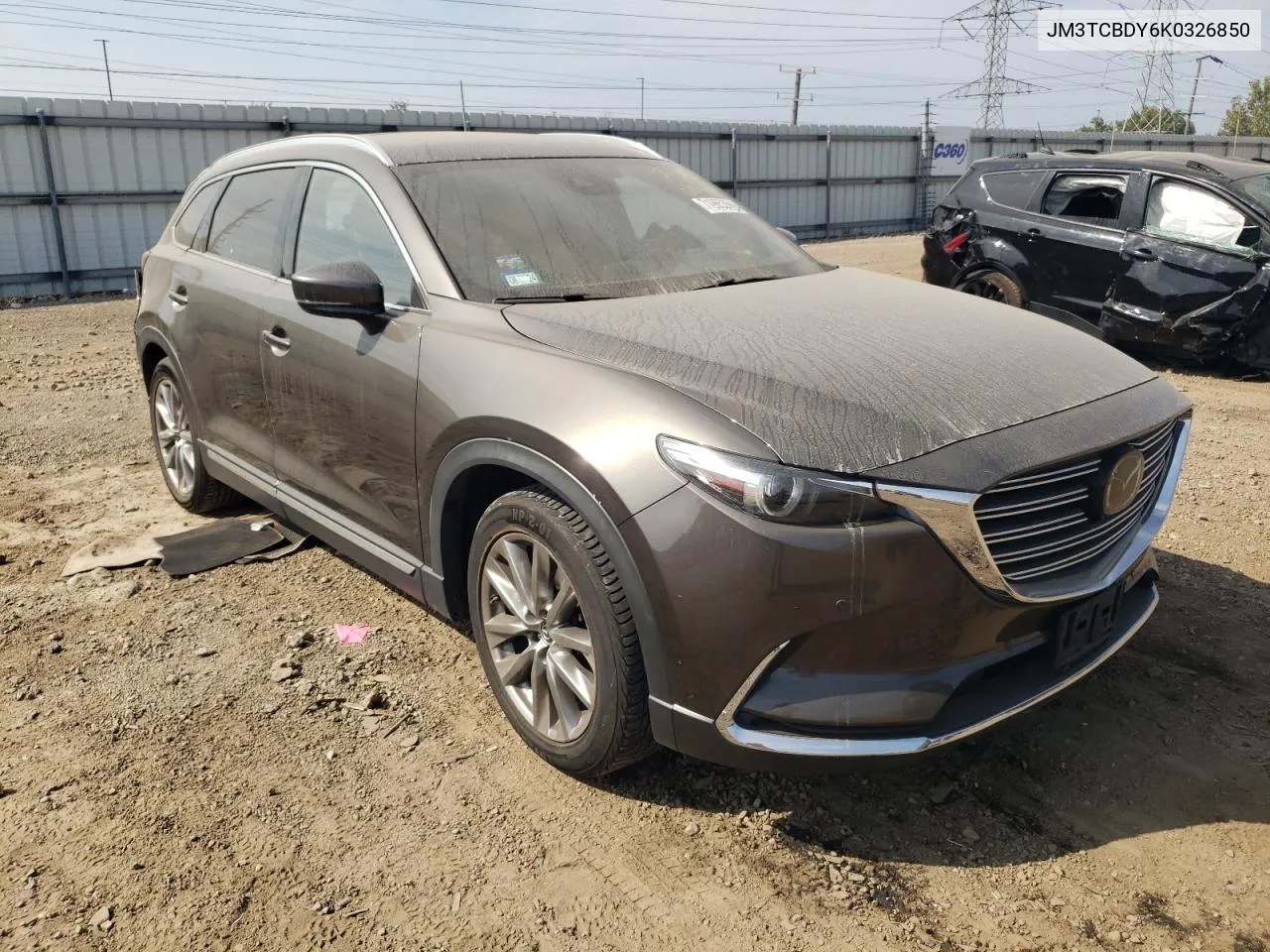 2019 Mazda Cx-9 Grand Touring VIN: JM3TCBDY6K0326850 Lot: 71965394