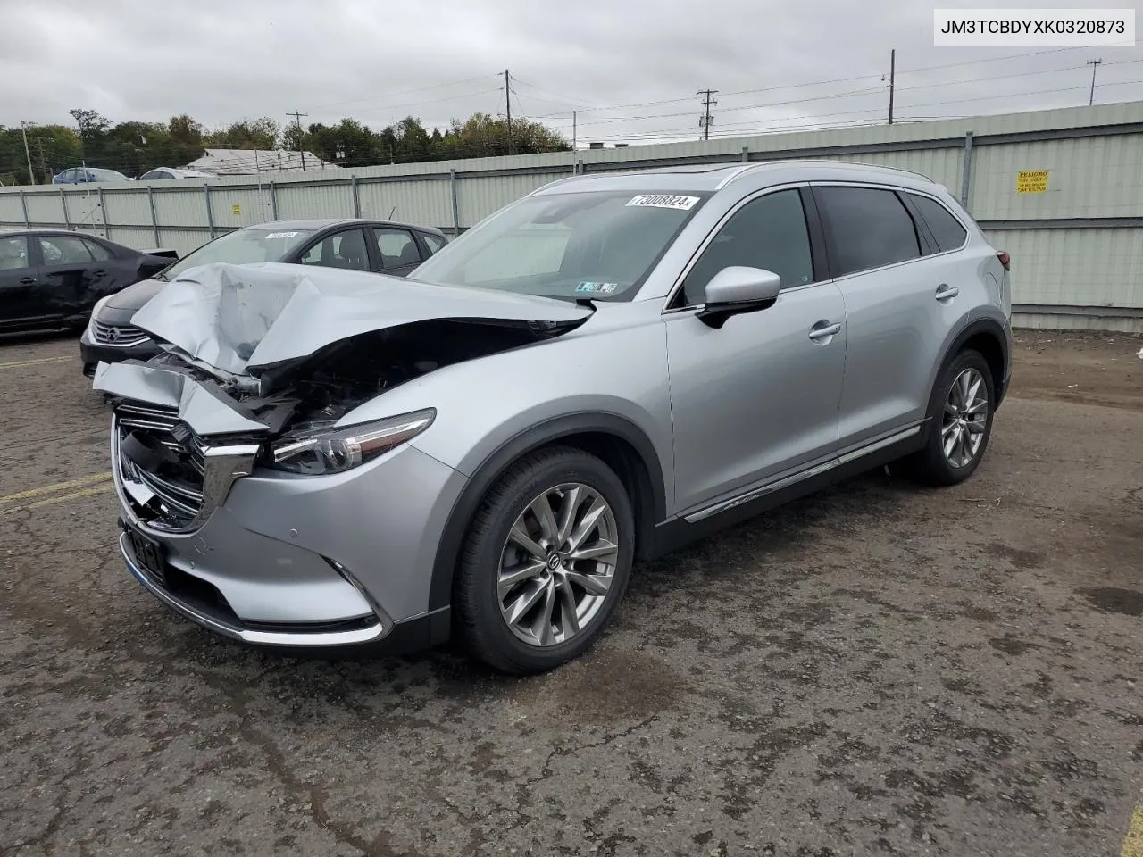 2019 Mazda Cx-9 Grand Touring VIN: JM3TCBDYXK0320873 Lot: 73008824