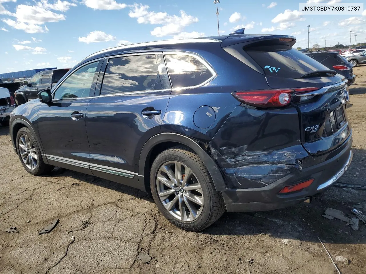 2019 Mazda Cx-9 Grand Touring VIN: JM3TCBDY7K0310737 Lot: 74578854