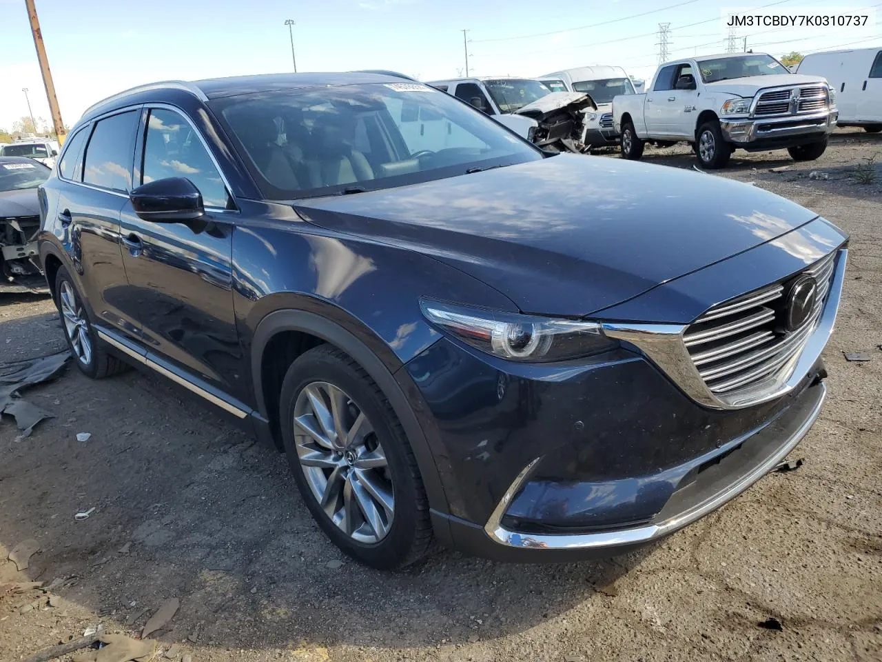 2019 Mazda Cx-9 Grand Touring VIN: JM3TCBDY7K0310737 Lot: 74578854