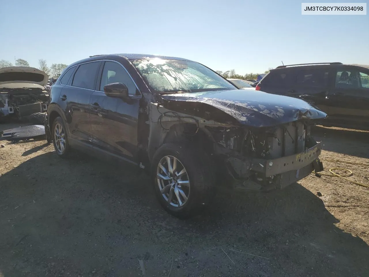 JM3TCBCY7K0334098 2019 Mazda Cx-9 Touring