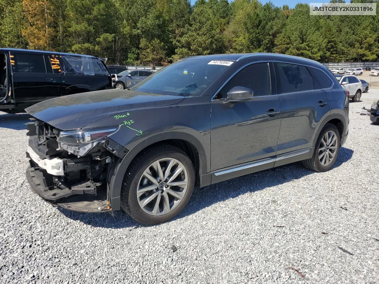 2019 Mazda Cx-9 Signature VIN: JM3TCBEY2K0331896 Lot: 74679394