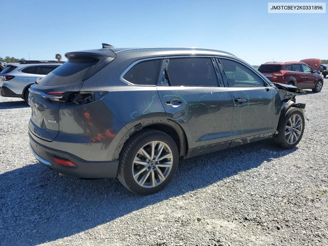 2019 Mazda Cx-9 Signature VIN: JM3TCBEY2K0331896 Lot: 74679394