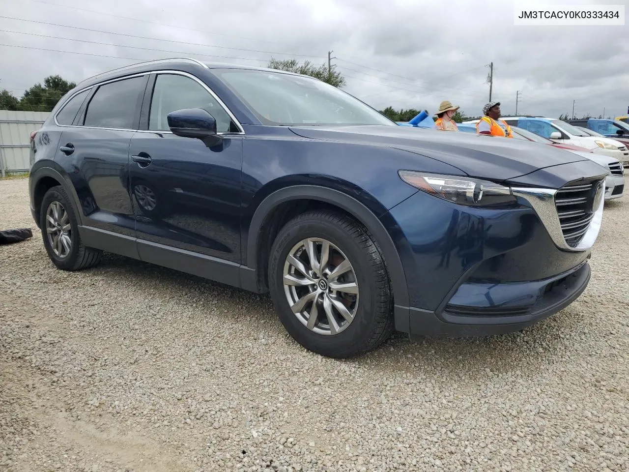 2019 Mazda Cx-9 Touring VIN: JM3TCACY0K0333434 Lot: 74734204