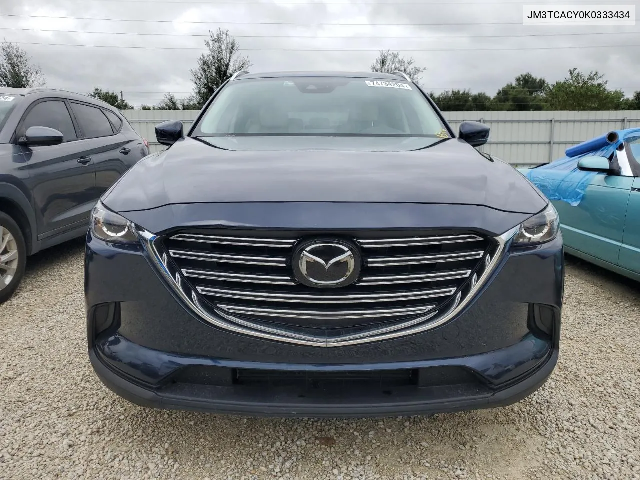 JM3TCACY0K0333434 2019 Mazda Cx-9 Touring