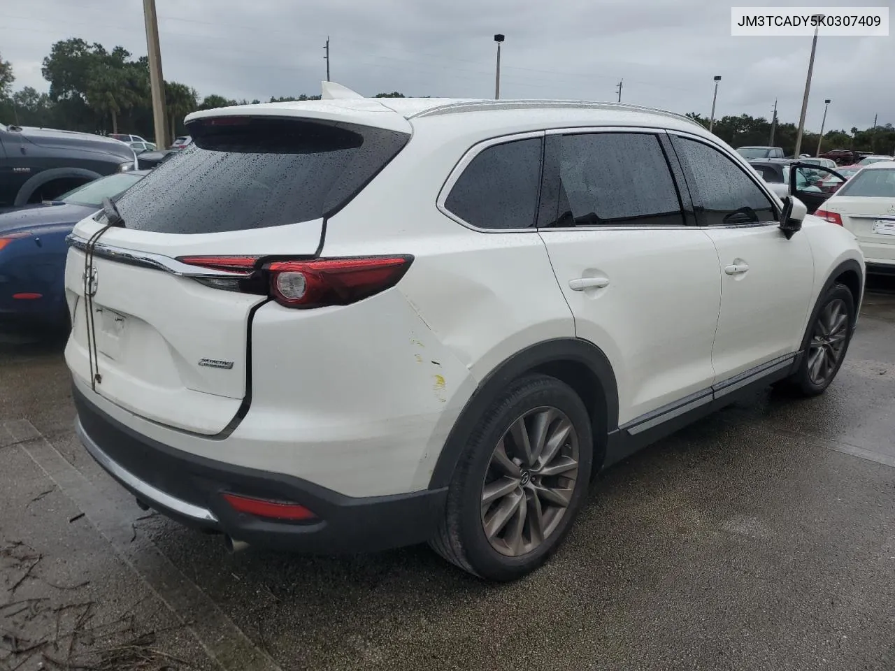 2019 Mazda Cx-9 Grand Touring VIN: JM3TCADY5K0307409 Lot: 74900984