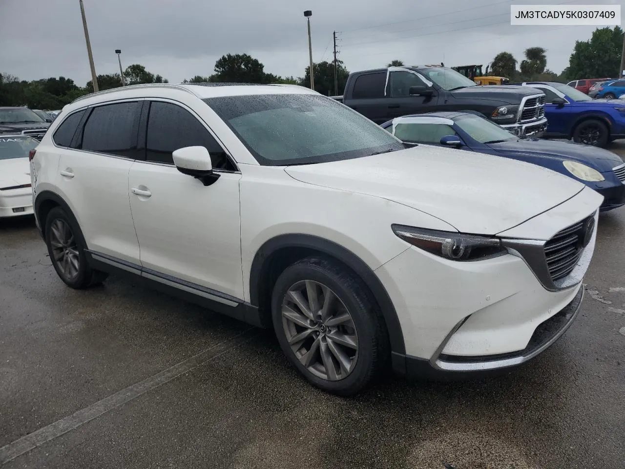 2019 Mazda Cx-9 Grand Touring VIN: JM3TCADY5K0307409 Lot: 74900984