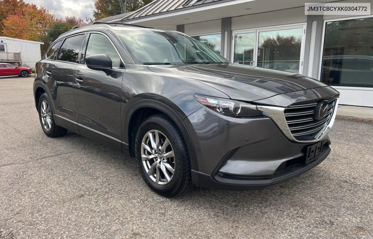 2019 Mazda Cx-9 Touring VIN: JM3TCBCYXK0304772 Lot: 76575904