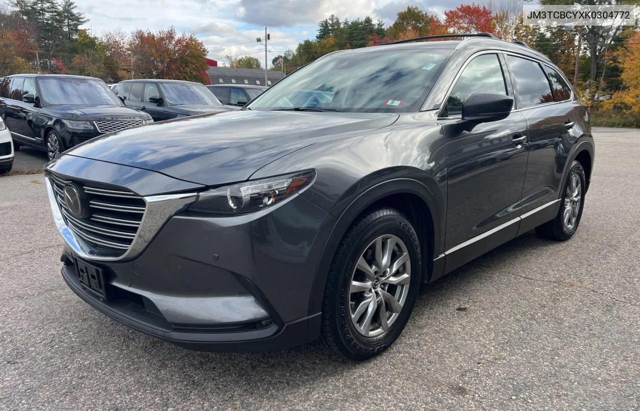 2019 Mazda Cx-9 Touring VIN: JM3TCBCYXK0304772 Lot: 76575904