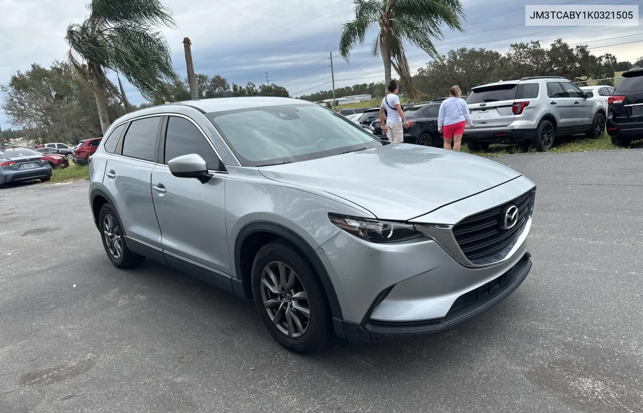 2019 Mazda Cx-9 Sport VIN: JM3TCABY1K0321505 Lot: 76804934