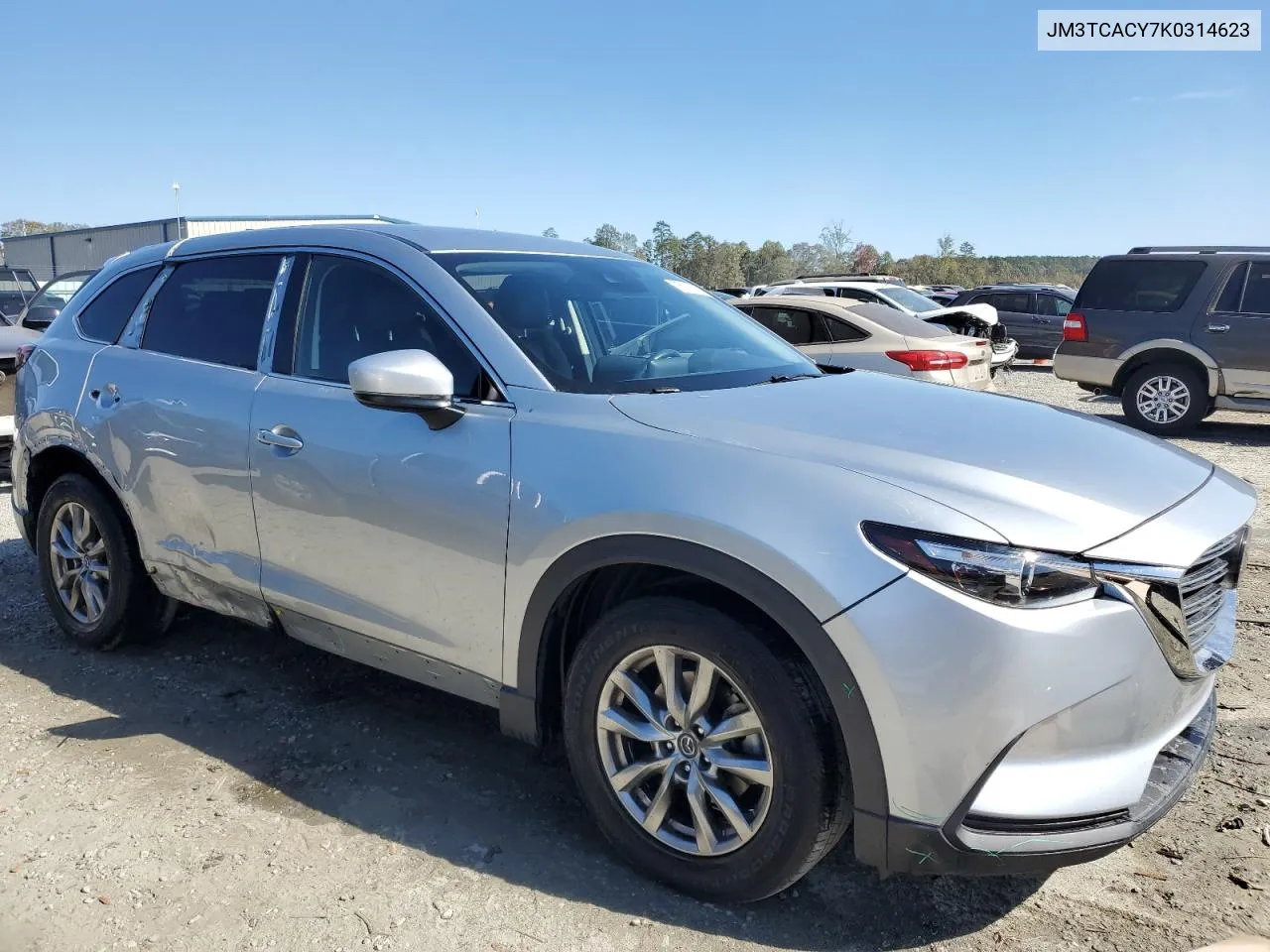 2019 Mazda Cx-9 Touring VIN: JM3TCACY7K0314623 Lot: 76915784