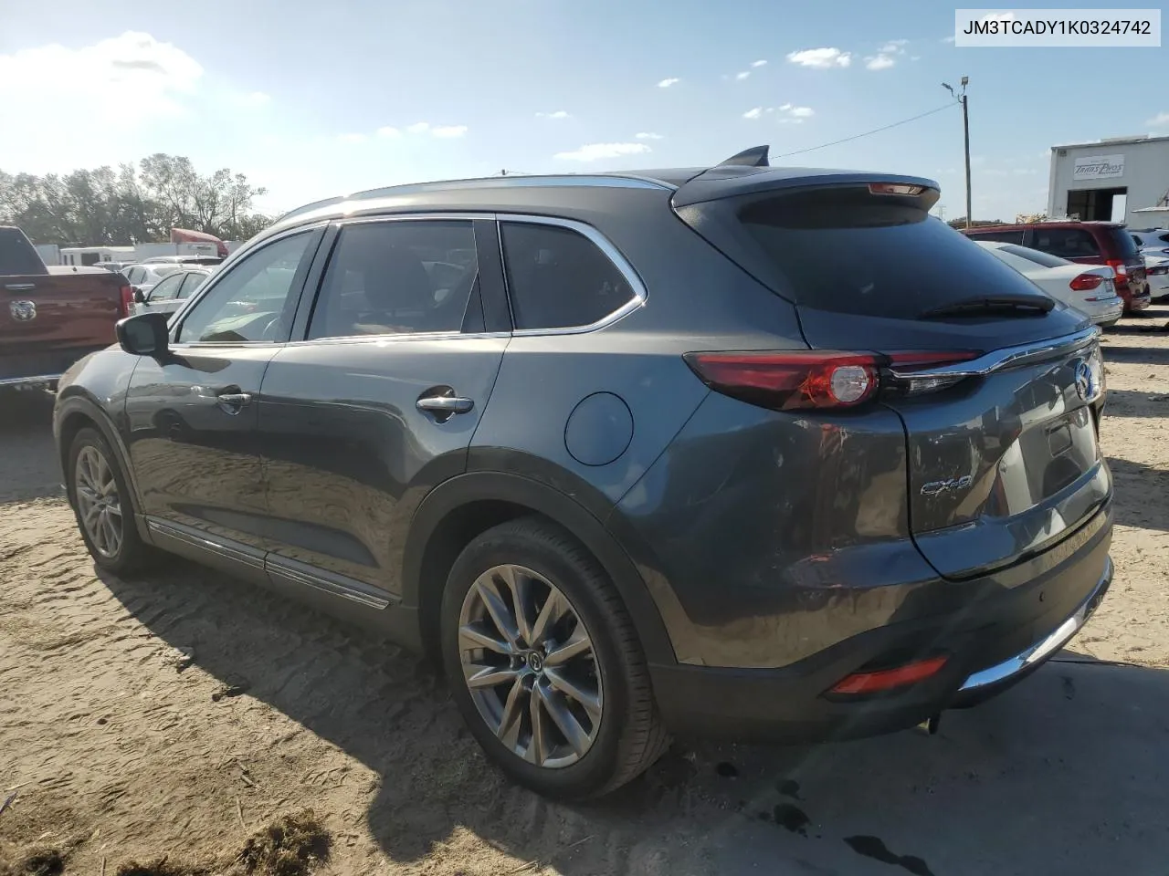 2019 Mazda Cx-9 Grand Touring VIN: JM3TCADY1K0324742 Lot: 76966424