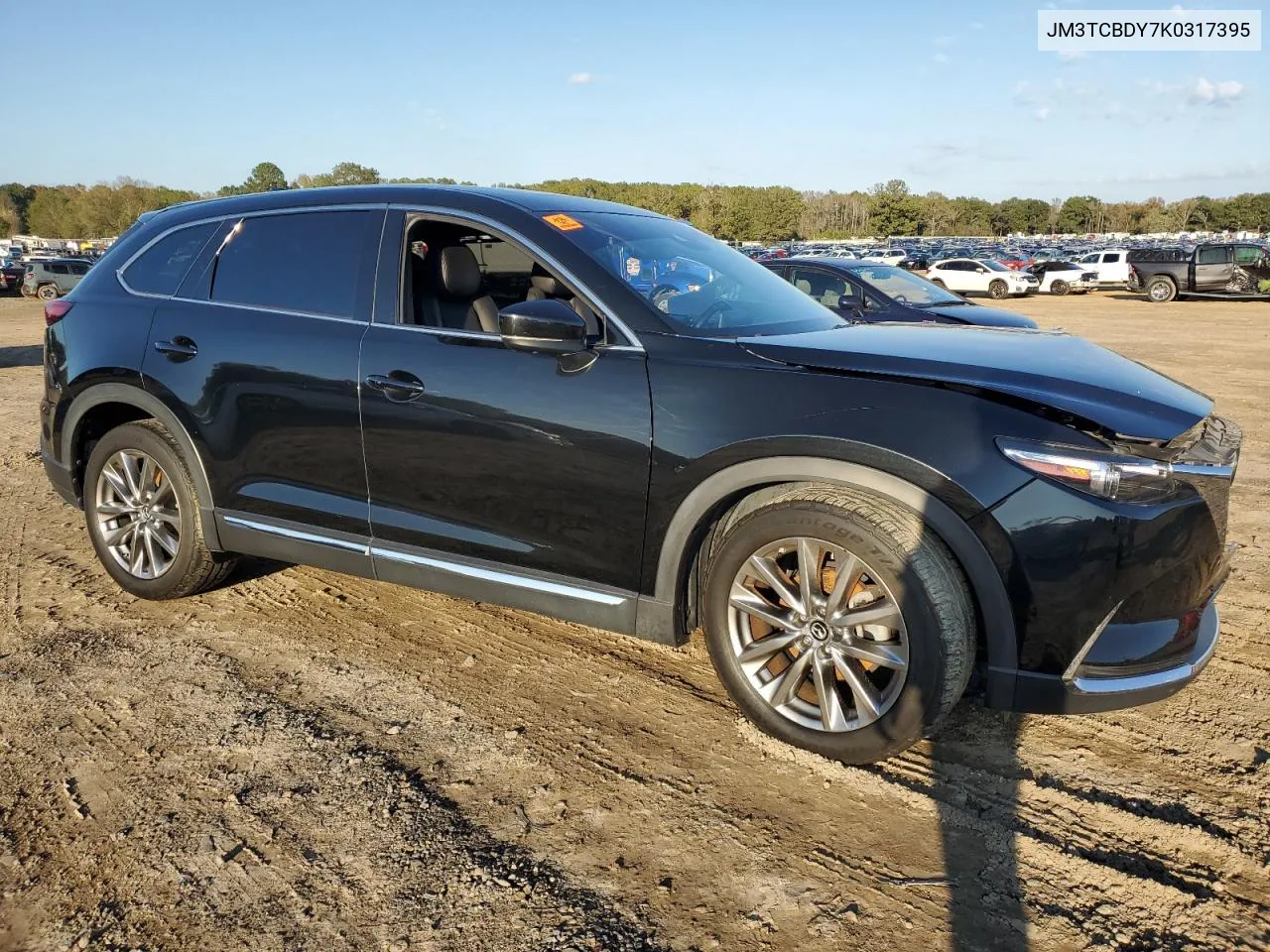 2019 Mazda Cx-9 Grand Touring VIN: JM3TCBDY7K0317395 Lot: 77468854