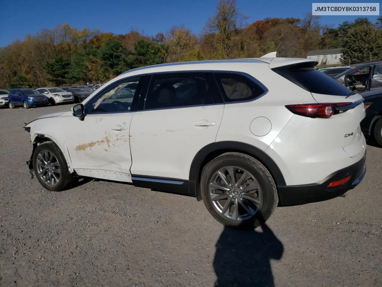 2019 Mazda Cx-9 Grand Touring VIN: JM3TCBDY8K0313758 Lot: 78583304