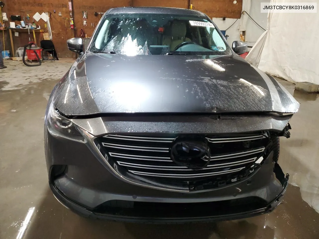 2019 Mazda Cx-9 Touring VIN: JM3TCBCY8K0316869 Lot: 78999374