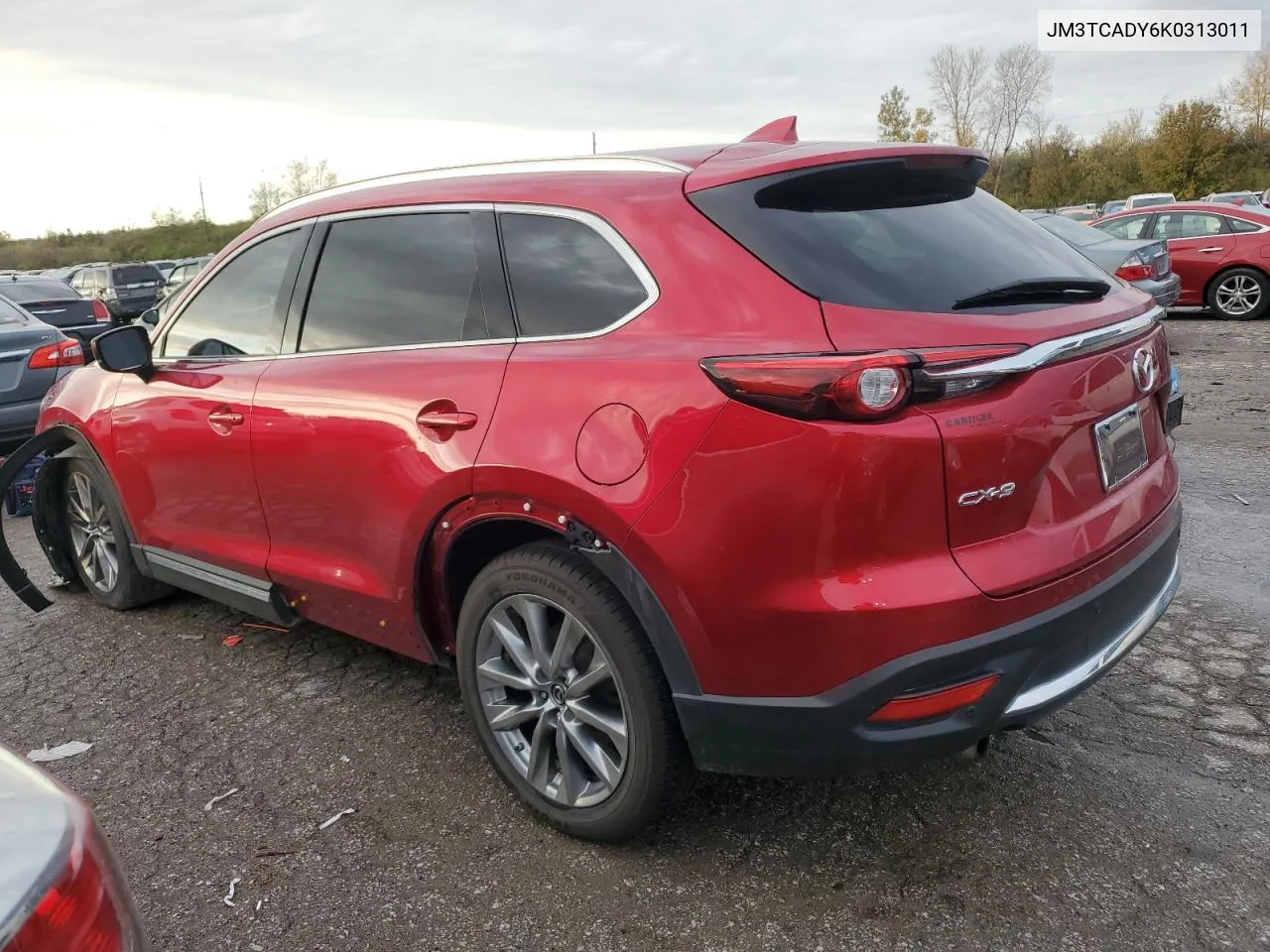 2019 Mazda Cx-9 Grand Touring VIN: JM3TCADY6K0313011 Lot: 79389774