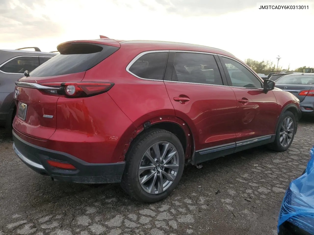 2019 Mazda Cx-9 Grand Touring VIN: JM3TCADY6K0313011 Lot: 79389774