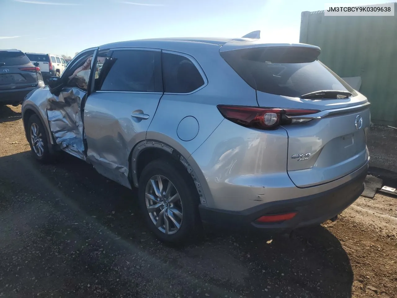 2019 Mazda Cx-9 Touring VIN: JM3TCBCY9K0309638 Lot: 79619514