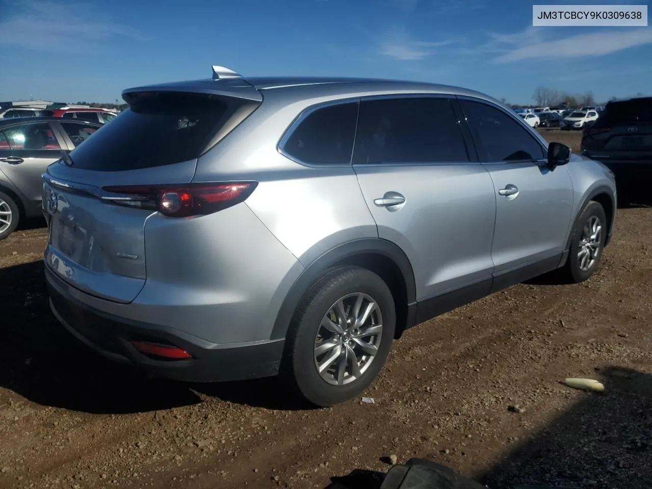 2019 Mazda Cx-9 Touring VIN: JM3TCBCY9K0309638 Lot: 79619514