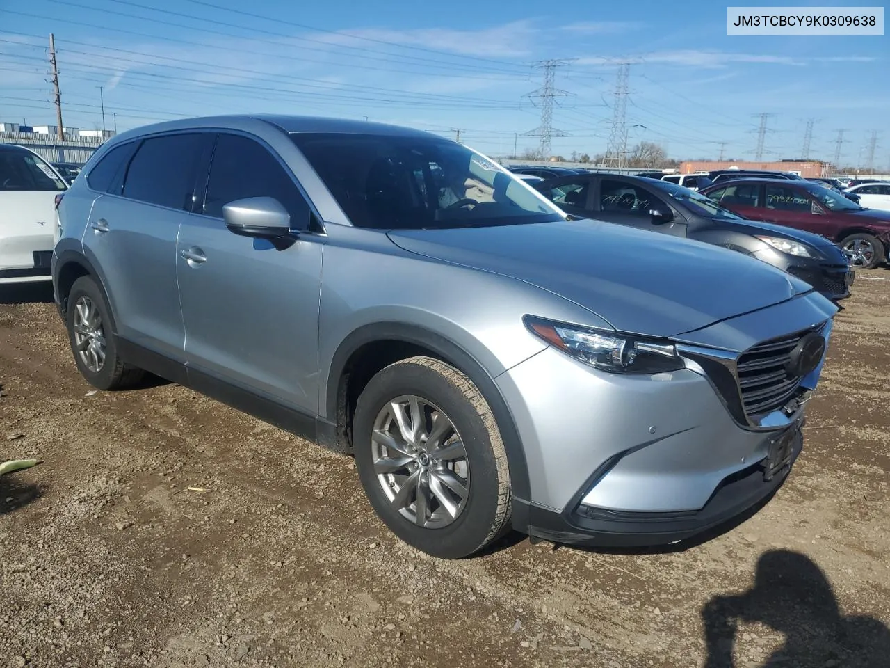 2019 Mazda Cx-9 Touring VIN: JM3TCBCY9K0309638 Lot: 79619514