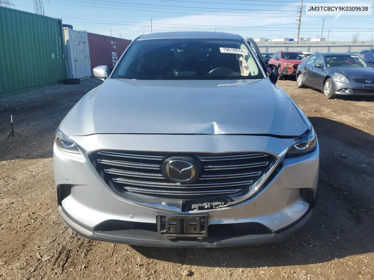 2019 Mazda Cx-9 Touring VIN: JM3TCBCY9K0309638 Lot: 79619514