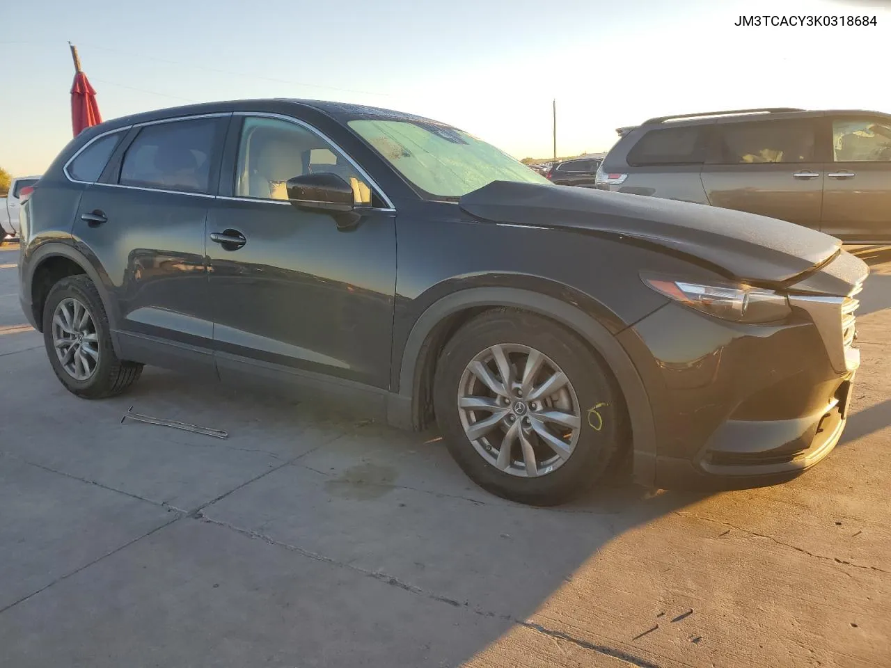 2019 Mazda Cx-9 Touring VIN: JM3TCACY3K0318684 Lot: 80394004