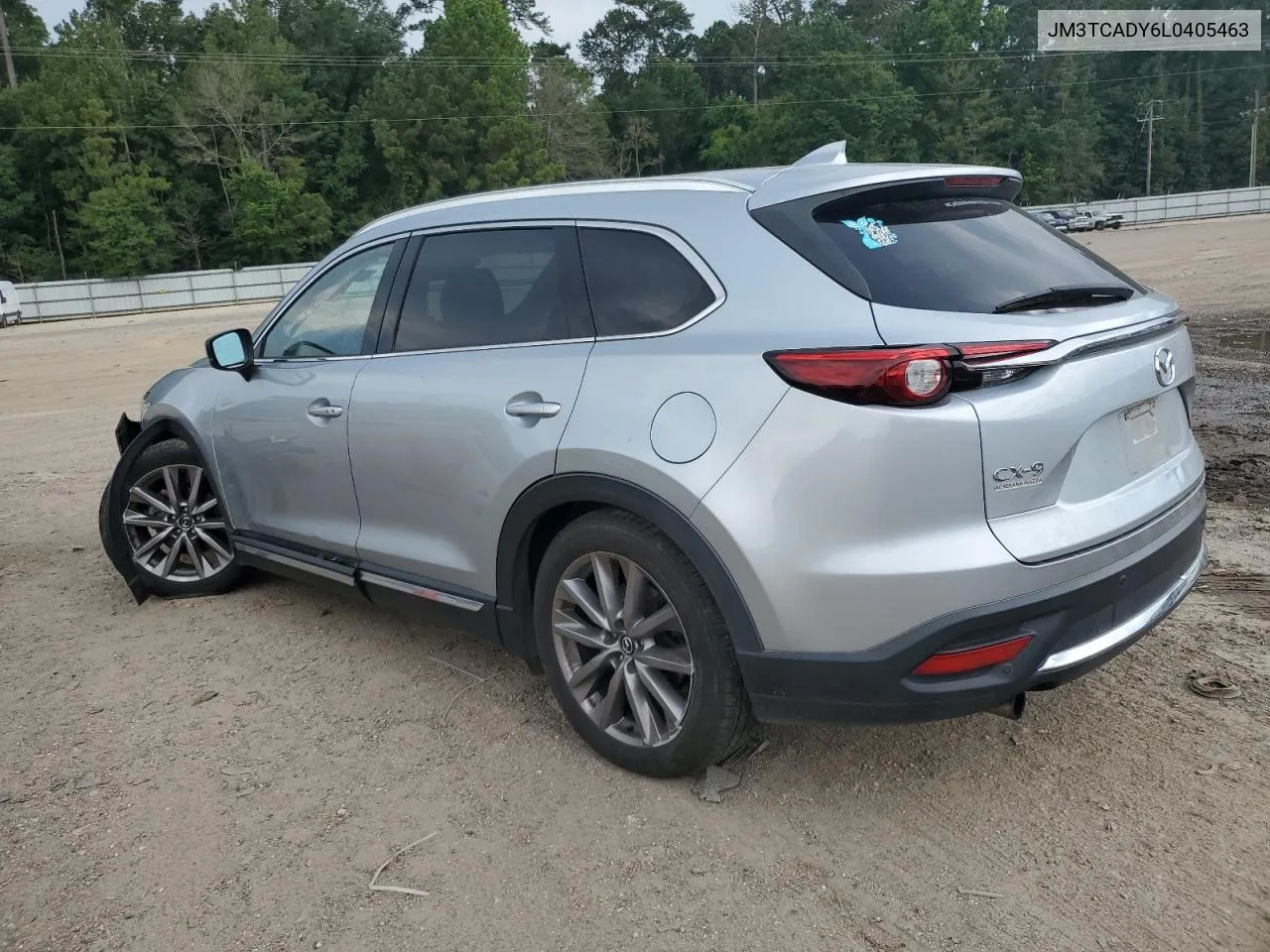 2020 Mazda Cx-9 Grand Touring VIN: JM3TCADY6L0405463 Lot: 62715194