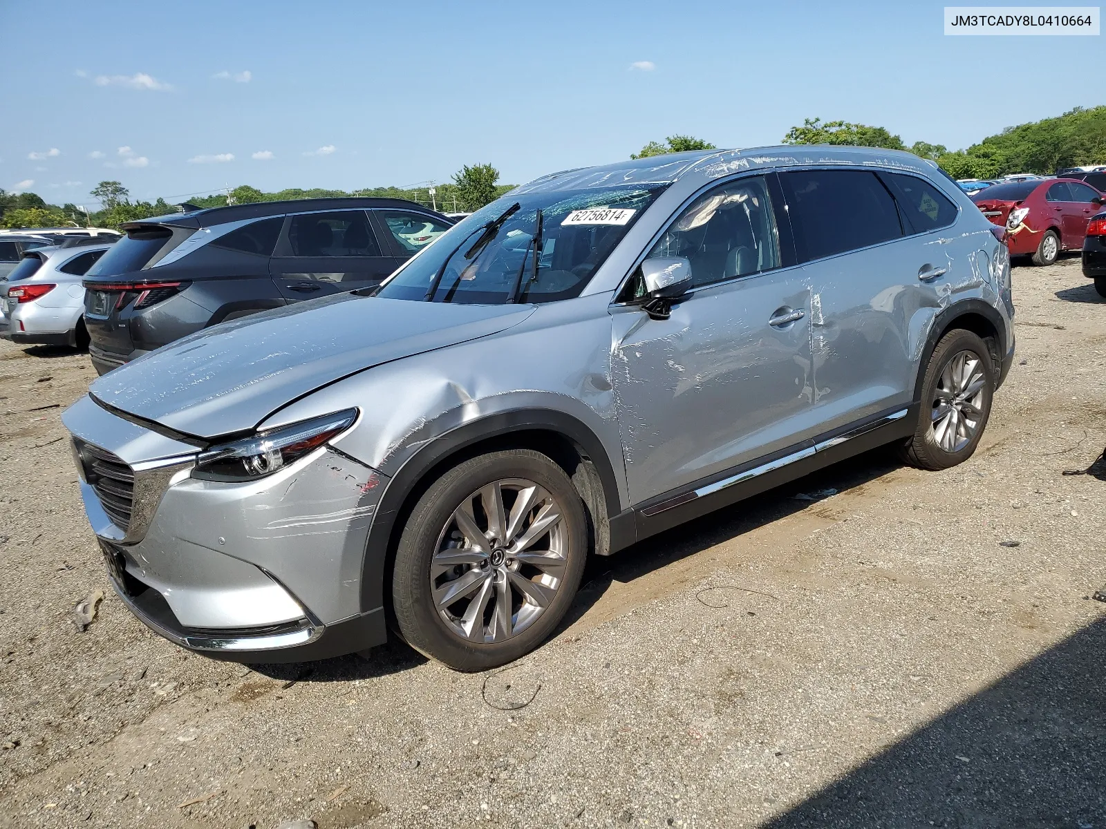 2020 Mazda Cx-9 Grand Touring VIN: JM3TCADY8L0410664 Lot: 62756814