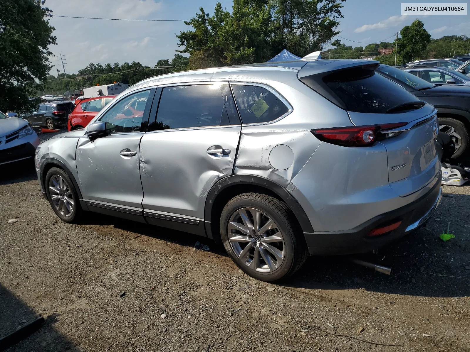 2020 Mazda Cx-9 Grand Touring VIN: JM3TCADY8L0410664 Lot: 62756814