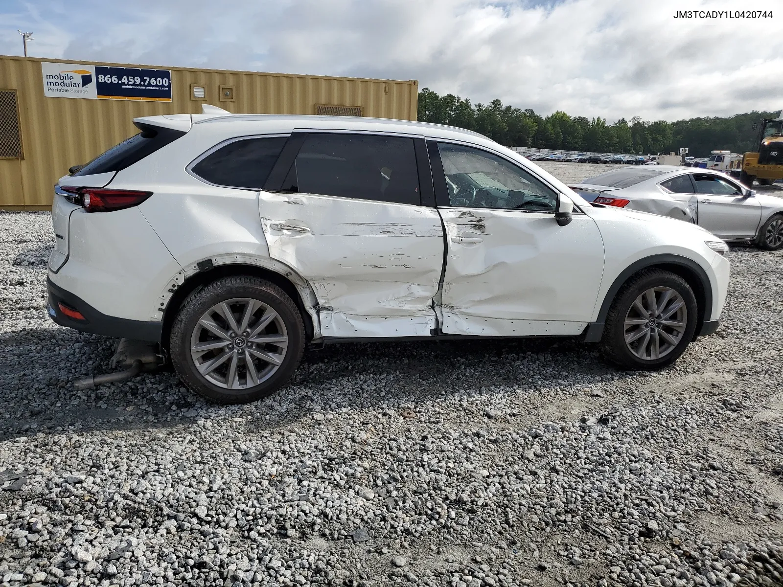 2020 Mazda Cx-9 Grand Touring VIN: JM3TCADY1L0420744 Lot: 63907354