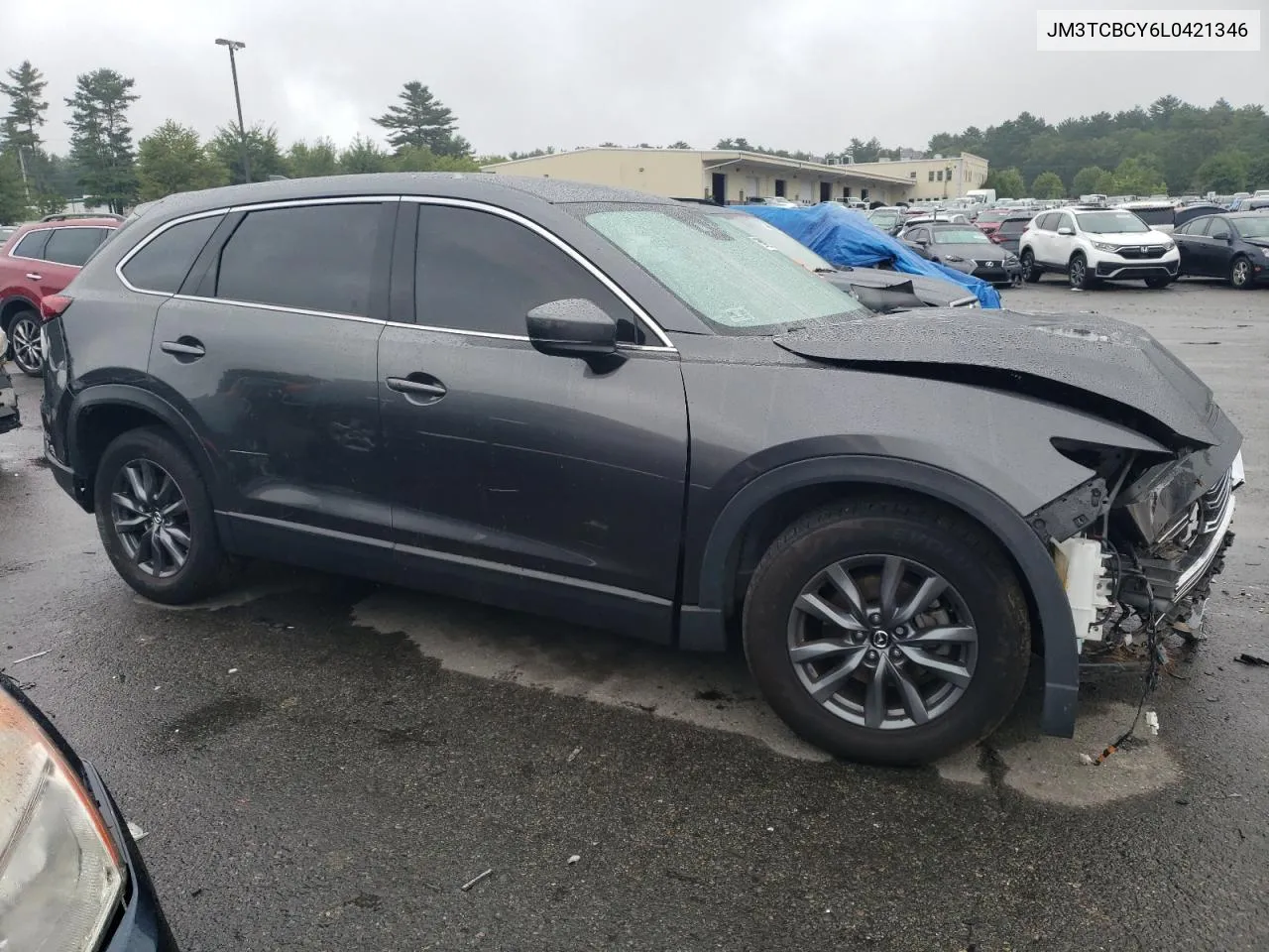 2020 Mazda Cx-9 Touring VIN: JM3TCBCY6L0421346 Lot: 65049654