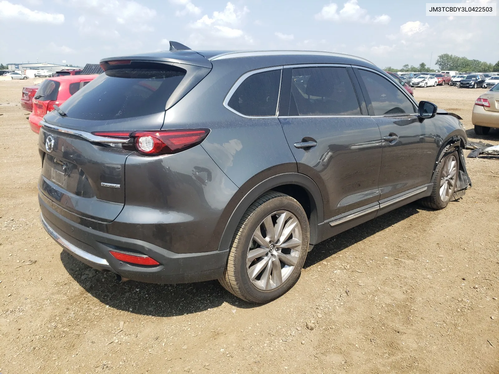 2020 Mazda Cx-9 Grand Touring VIN: JM3TCBDY3L0422503 Lot: 65496734