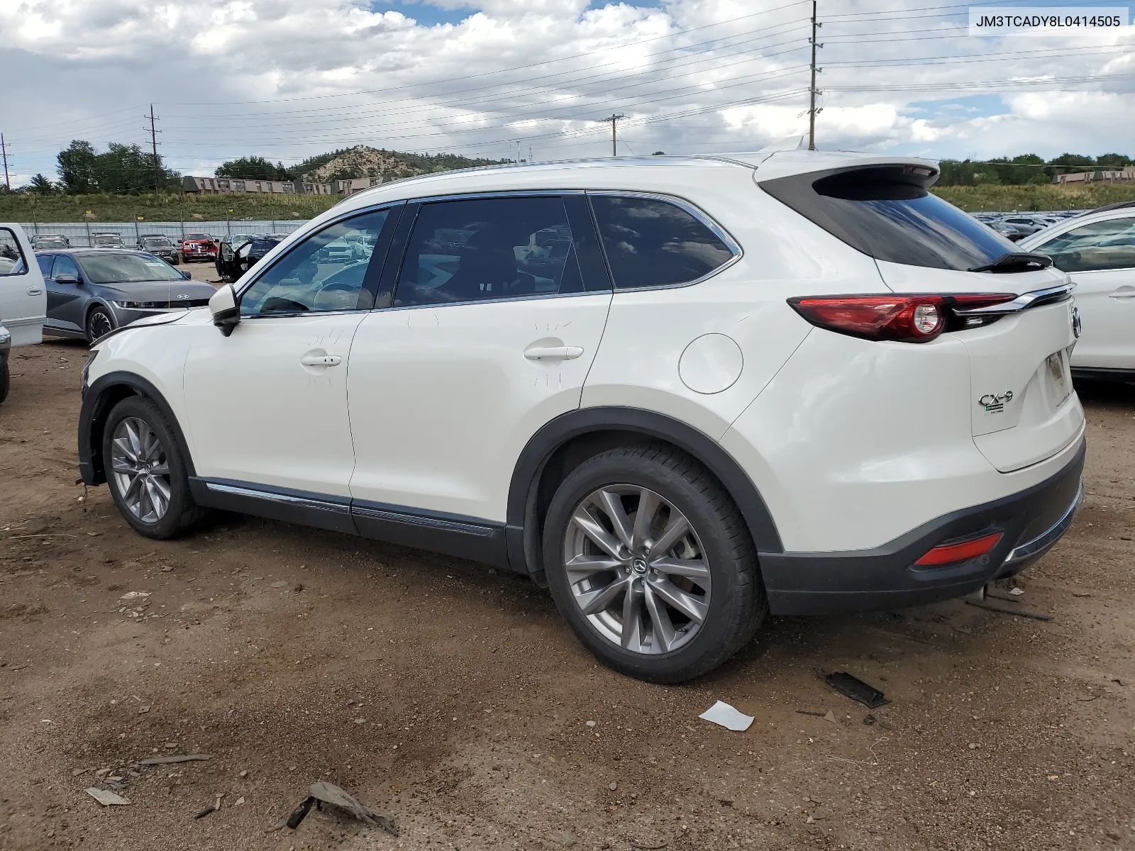 2020 Mazda Cx-9 Grand Touring VIN: JM3TCADY8L0414505 Lot: 66805934