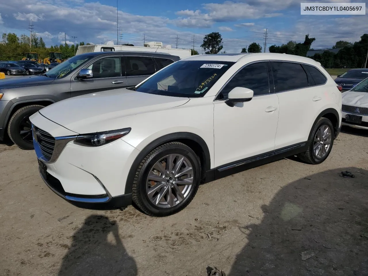 2020 Mazda Cx-9 Grand Touring VIN: JM3TCBDY1L0405697 Lot: 72993724