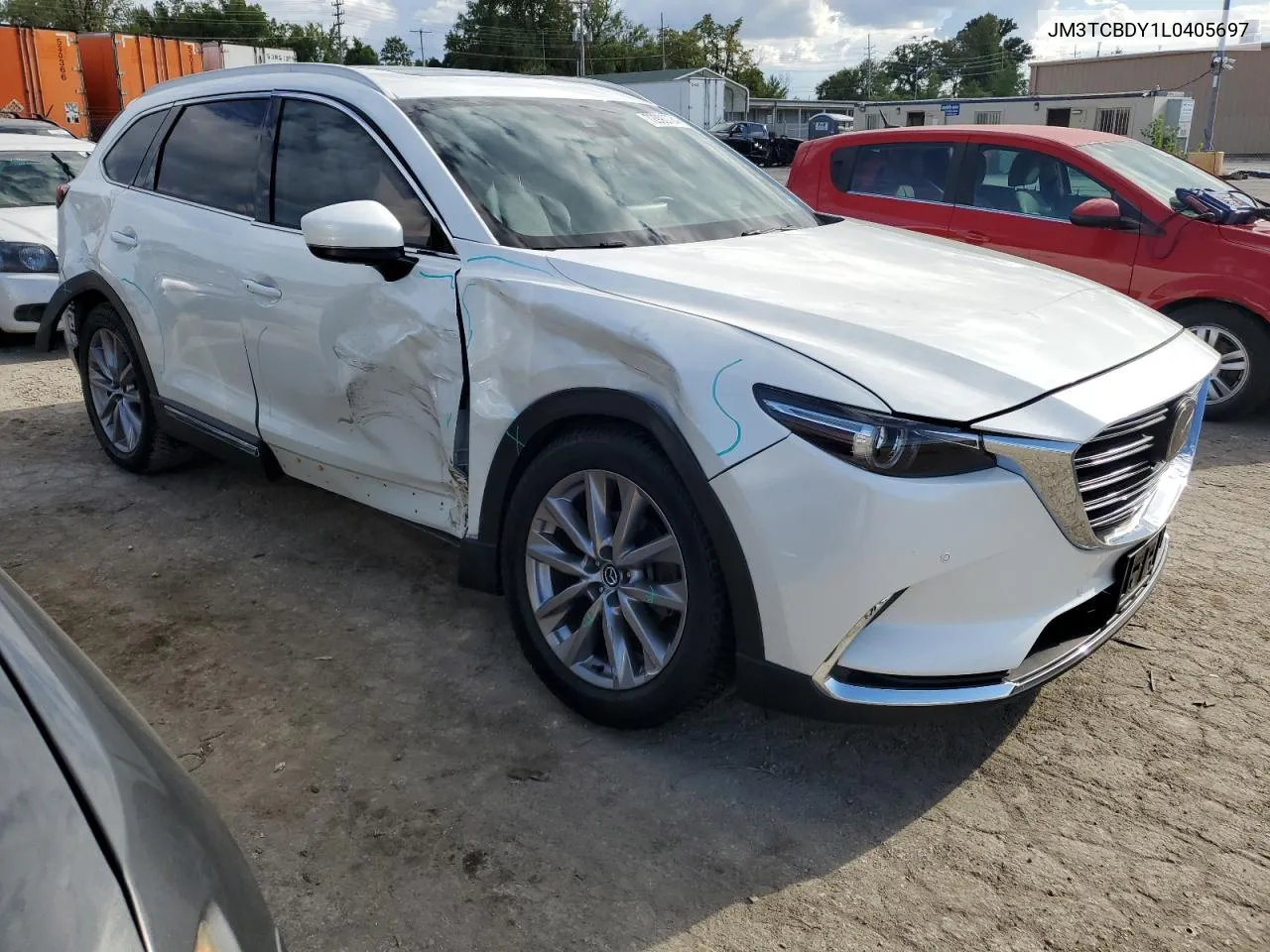 2020 Mazda Cx-9 Grand Touring VIN: JM3TCBDY1L0405697 Lot: 72993724