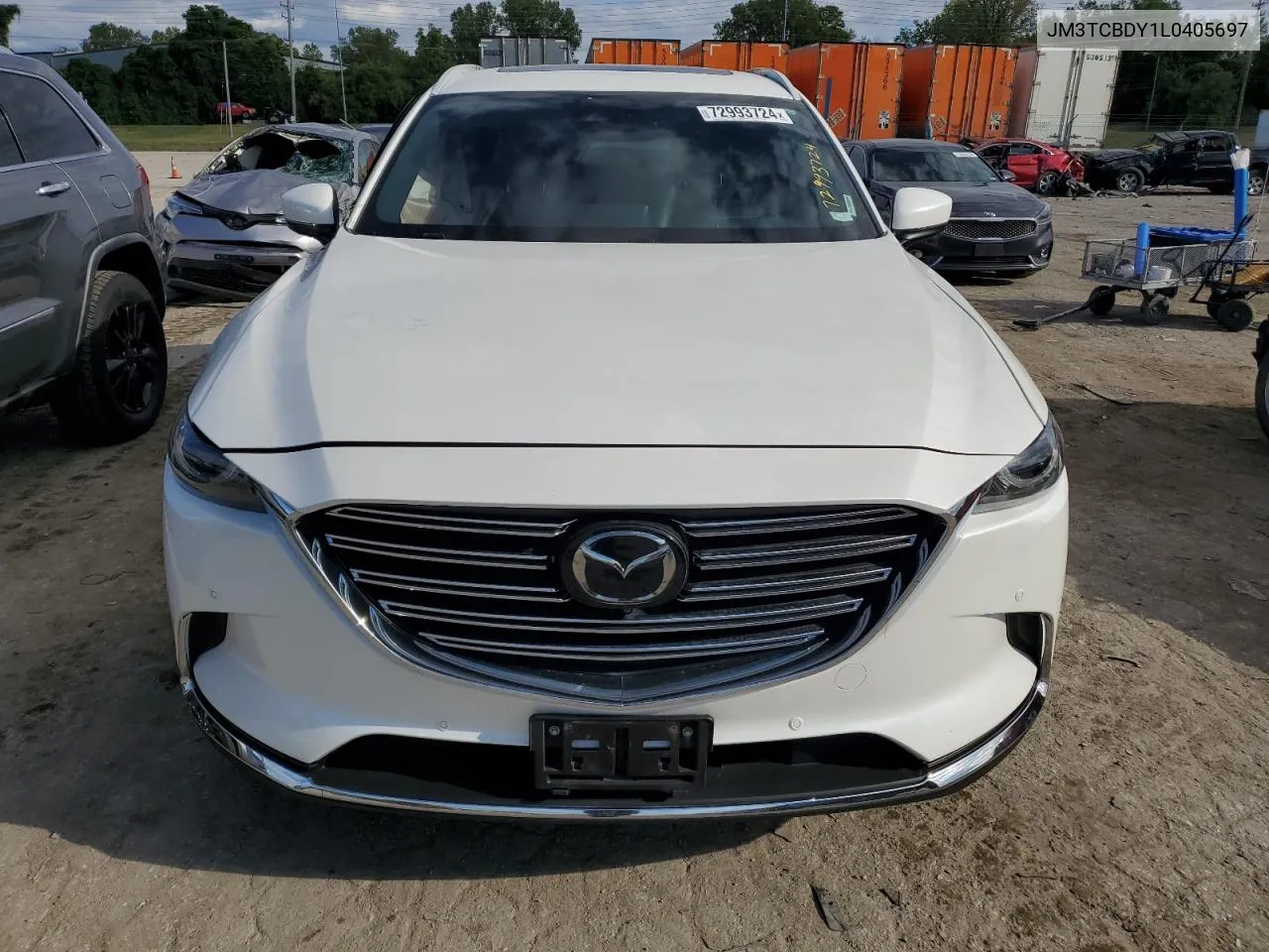 2020 Mazda Cx-9 Grand Touring VIN: JM3TCBDY1L0405697 Lot: 72993724