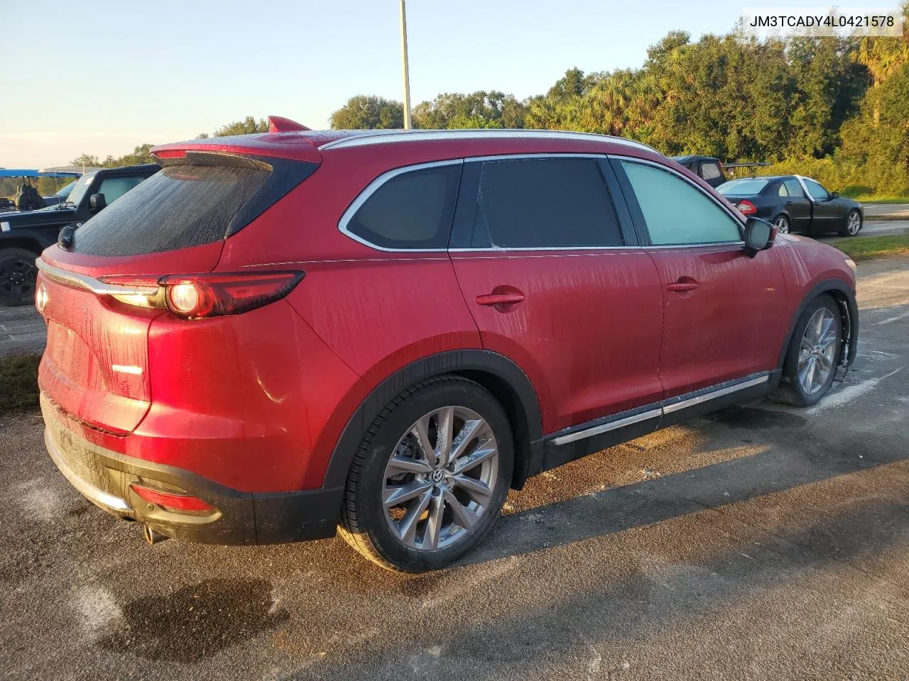 2020 Mazda Cx-9 Grand Touring VIN: JM3TCADY4L0421578 Lot: 73885174