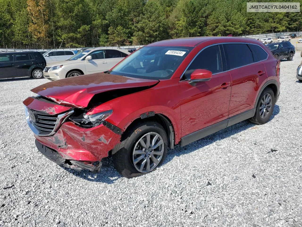 2020 Mazda Cx-9 Touring VIN: JM3TCACY7L0404162 Lot: 73956434